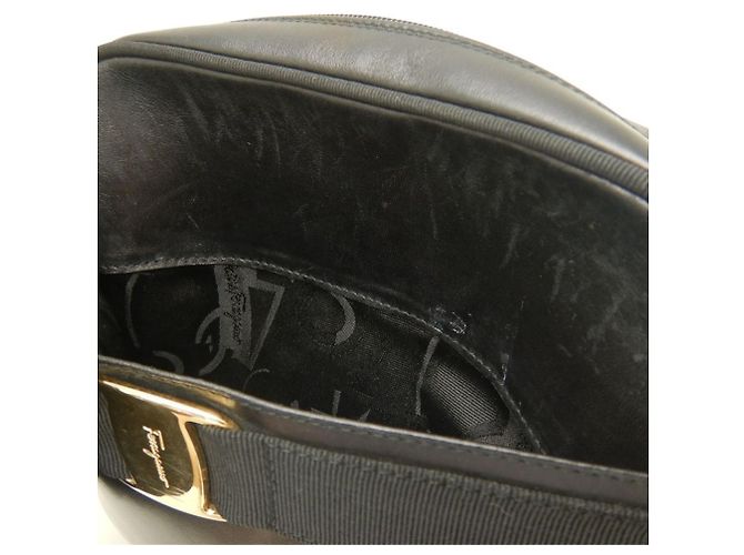 Borsa a Spalla Vara Salvatore Ferragamo Nero - vista 17
