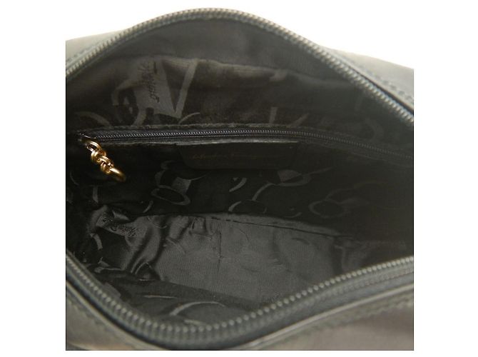 Borsa a Spalla Vara Salvatore Ferragamo Nero - vista 4