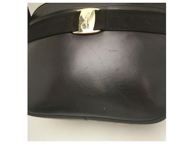 Borsa a Spalla Vara Salvatore Ferragamo Nero - vista 7
