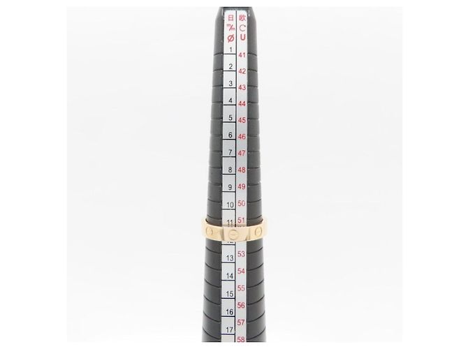 Anello Cartier Mini Love in oro rosa 18K - vista 3