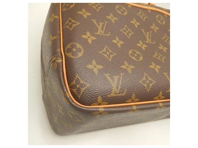 Borsa Louis Vuitton Monogram Deauville Marrone - vista 16