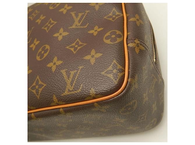 Borsa Louis Vuitton Monogram Deauville Marrone - vista 19