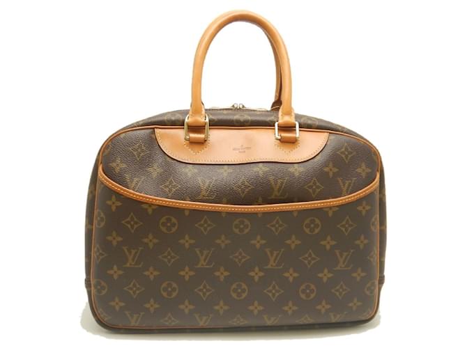 Borsa Louis Vuitton Monogram Deauville Marrone - vista 2
