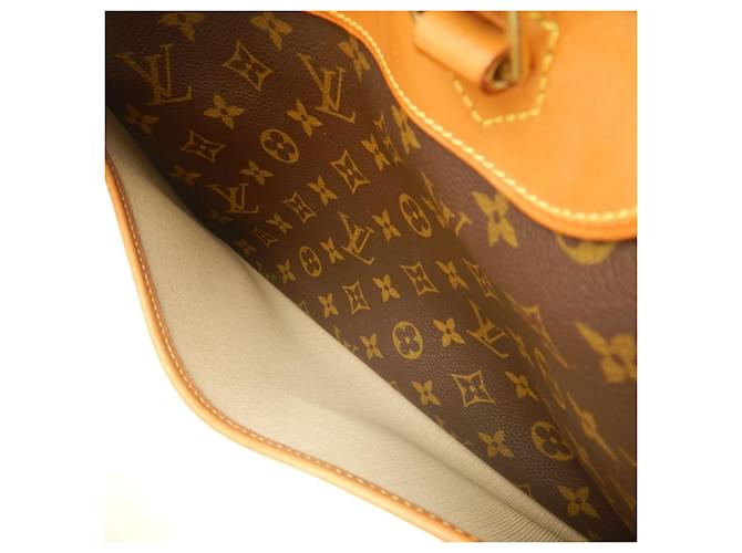 Borsa Louis Vuitton Monogram Deauville Marrone - vista 20