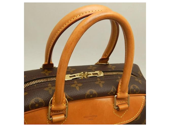 Borsa Louis Vuitton Monogram Deauville Marrone - vista 7