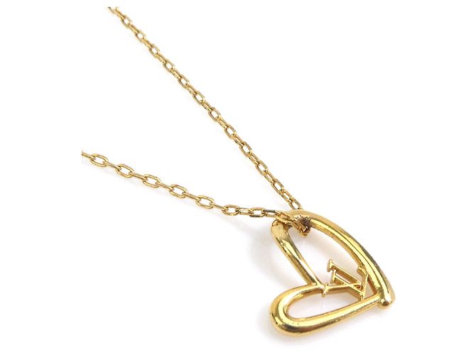 Collana Louis Vuitton Heart Falling in Love D'oro - vista 2