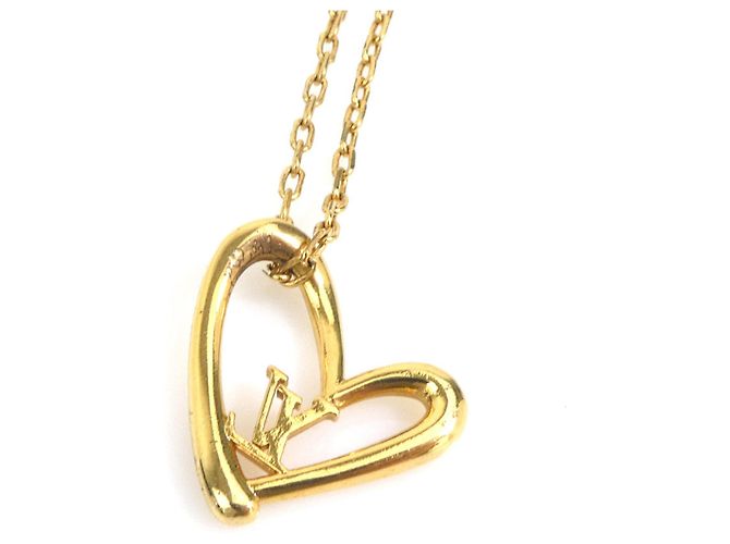 Collana Louis Vuitton Heart Falling in Love D'oro - vista 4