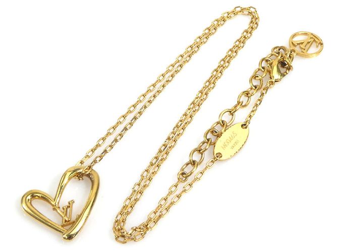 Collana Louis Vuitton Heart Falling in Love D'oro - vista 9