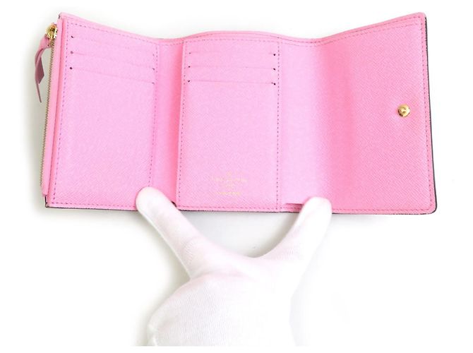 Louis Vuitton Tri-fold Wallet Braun Monogramm - Ansicht 3