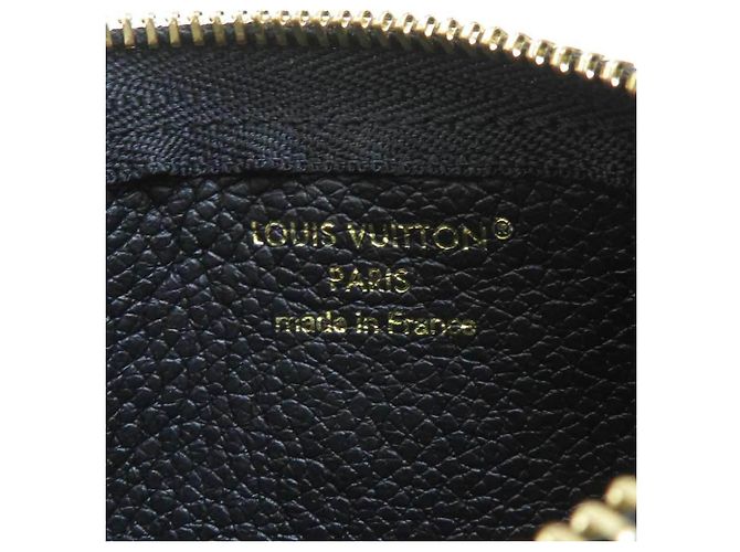 Tarjetero Monogram Empreinte Louis Vuitton Negro Beige - vista 13