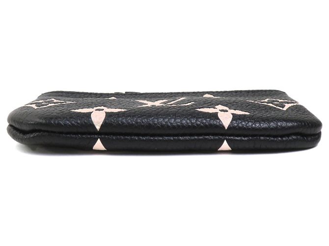Tarjetero Monogram Empreinte Louis Vuitton Negro Beige - vista 4