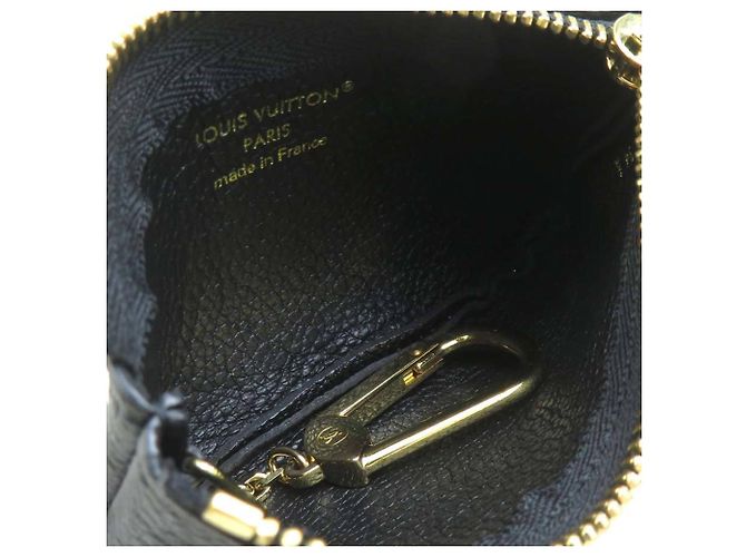 Tarjetero Monogram Empreinte Louis Vuitton Negro Beige - vista 5