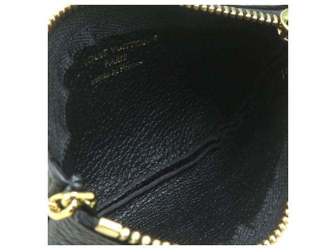 Tarjetero Monogram Empreinte Louis Vuitton Negro Beige - vista 6