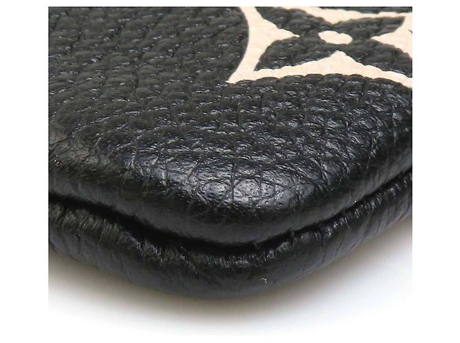 Tarjetero Monogram Empreinte Louis Vuitton Negro Beige - vista 7