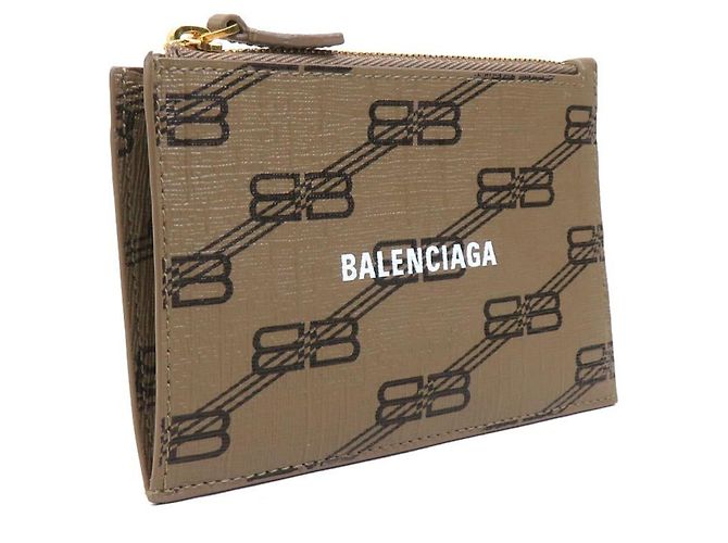 Tarjetero marrón Balenciaga Castaño - vista 2