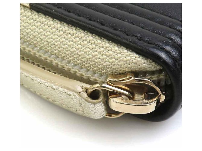 Boy Long Wallet Chanel Schwarz Golden - Ansicht 11