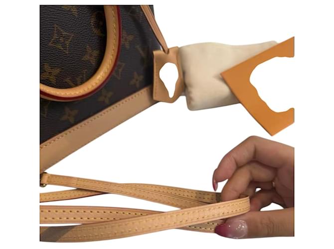 Louis Vuitton Borsa a mano Monogram Alma BB Marrone Monogramma - vista 11