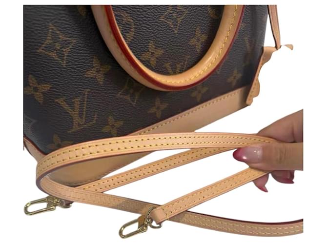 Louis Vuitton Borsa a mano Monogram Alma BB Marrone Monogramma - vista 13
