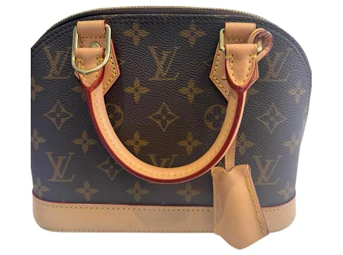Louis Vuitton Borsa a mano Monogram Alma BB Marrone Monogramma - vista 6