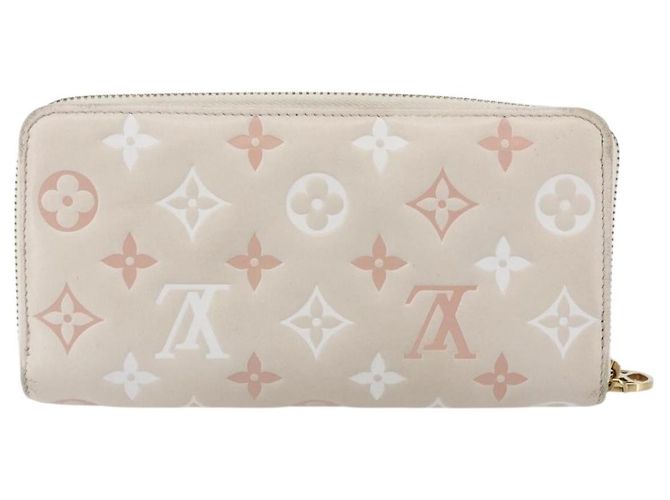 Louis Vuitton Coussin Zippy aus Monogramm-Präge-Lammleder Pink - Ansicht 2
