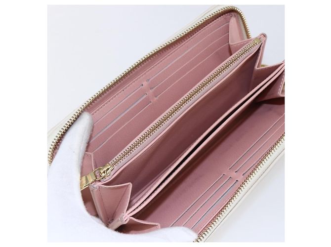 Louis Vuitton Coussin Zippy aus Monogramm-Präge-Lammleder Pink - Ansicht 5