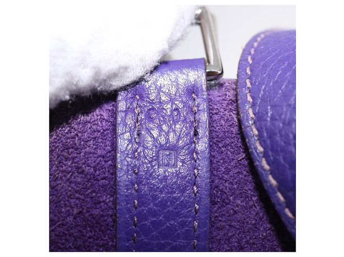 Hermès Hermes Picotin Lock Clemence MM Roxo - vista 7
