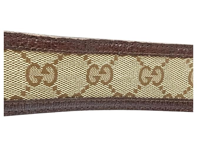 GUCCI Gürtel mit Interlocking G in Beige - Ansicht 10