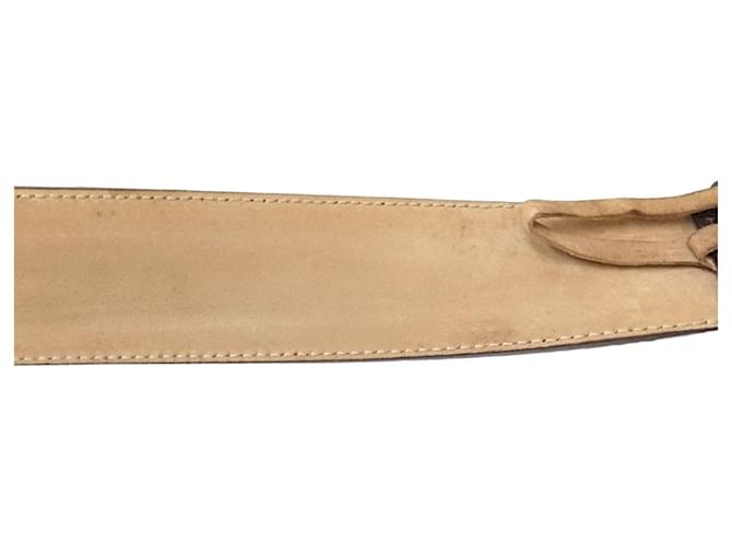 GUCCI Gürtel mit Interlocking G in Beige - Ansicht 5