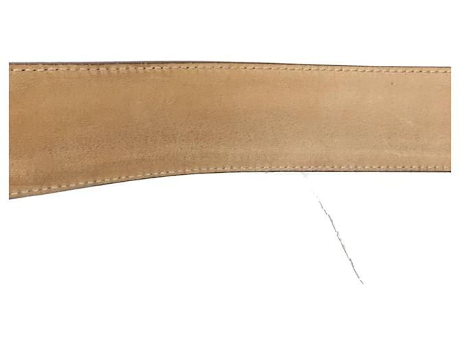 GUCCI Gürtel mit Interlocking G in Beige - Ansicht 7