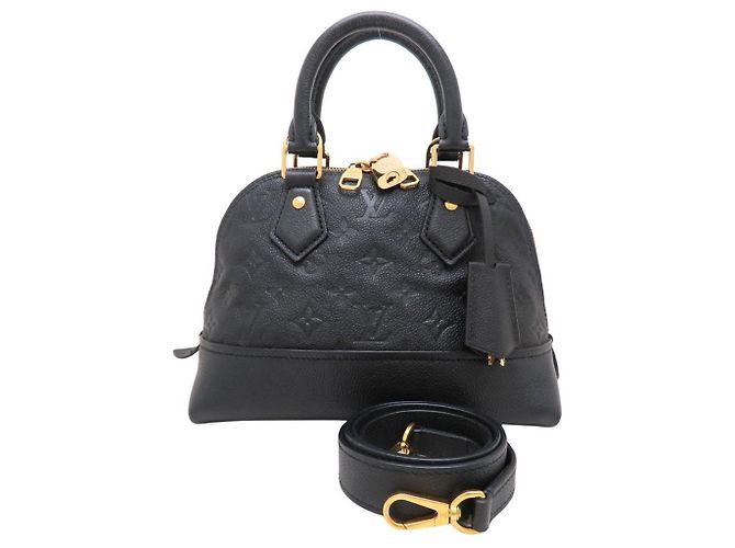 Borsa Louis Vuitton Monogram Empreinte Neo Alma BB Nero Monogramma - vista 2