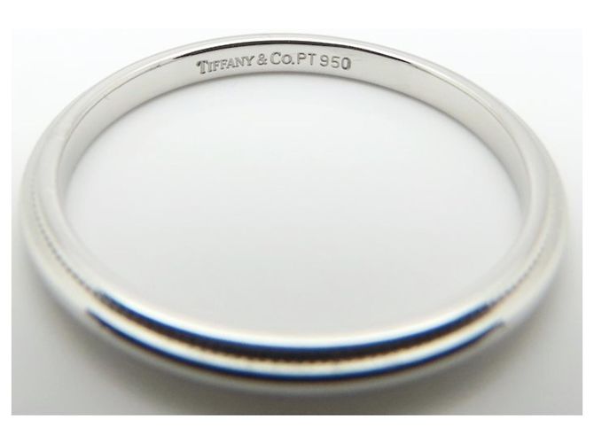 Tiffany & Co. Milgrain Band Ring Silvery - view 5