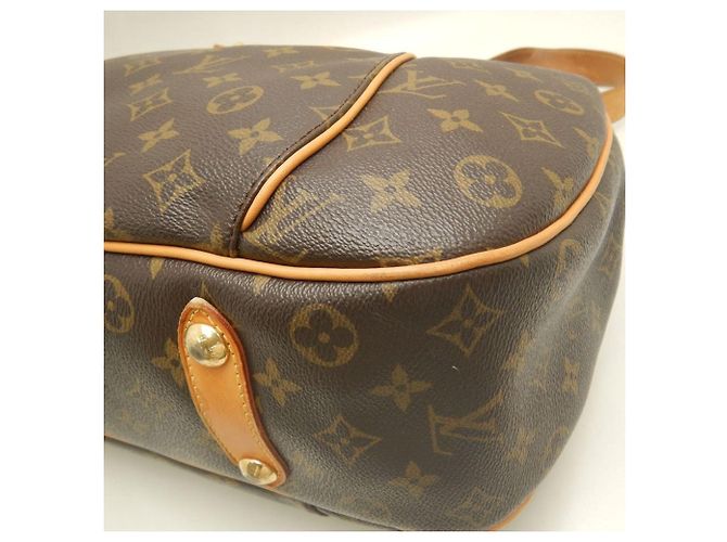 Borsa a Spalla Louis Vuitton Monogram Galliera PM Marrone - vista 14