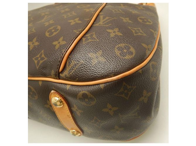 Borsa a Spalla Louis Vuitton Monogram Galliera PM Marrone - vista 16