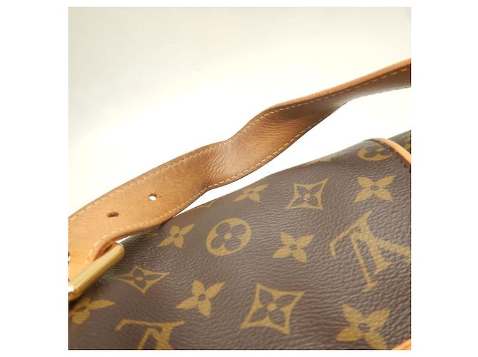 Borsa a Spalla Louis Vuitton Monogram Galliera PM Marrone - vista 9