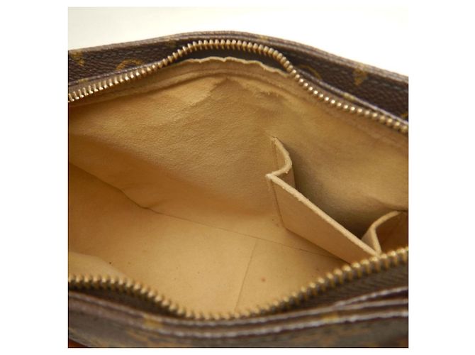 Borsa a tracolla Louis Vuitton Monogram Looping MM Marrone Monogramma - vista 21