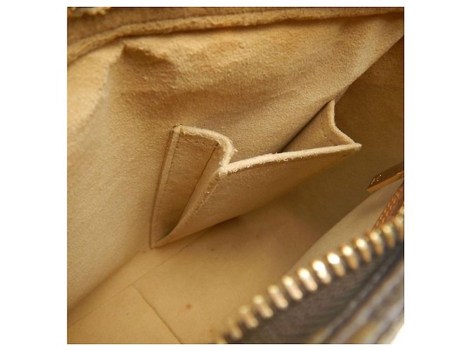 Borsa a tracolla Louis Vuitton Monogram Looping MM Marrone Monogramma - vista 22