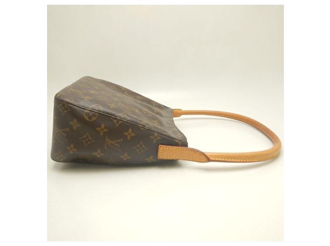 Borsa a tracolla Louis Vuitton Monogram Looping MM Marrone Monogramma - vista 5