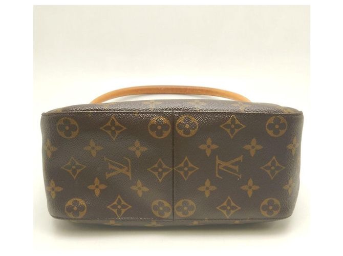 Borsa a tracolla Louis Vuitton Monogram Looping MM Marrone Monogramma - vista 6