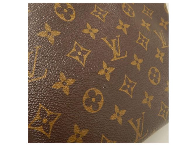 Borsa a tracolla Louis Vuitton Monogram Looping MM Marrone Monogramma - vista 8