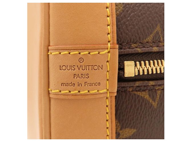 Borsa Louis Vuitton Monogram Alma Marrone - vista 11