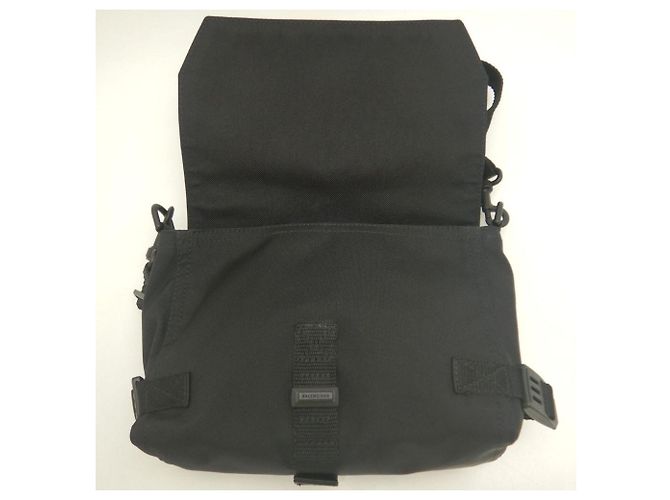 Borsa a tracolla Balenciaga Army Small Nero - vista 4