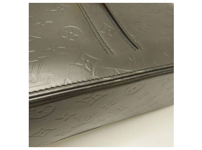Borsa Tote Louis Vuitton Monogram Mat Wilwood Noir Nero Monogramma - vista 14