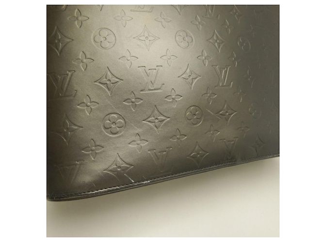 Borsa Tote Louis Vuitton Monogram Mat Wilwood Noir Nero Monogramma - vista 15
