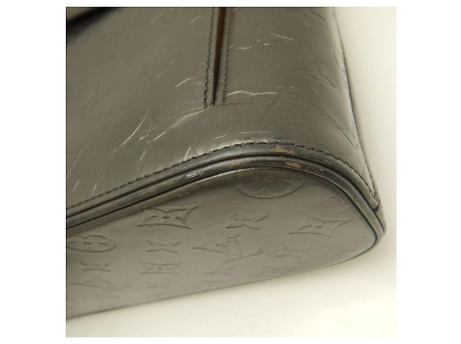 Borsa Tote Louis Vuitton Monogram Mat Wilwood Noir Nero Monogramma - vista 17