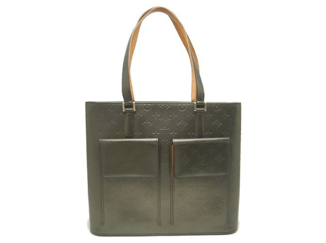 Borsa Tote Louis Vuitton Monogram Mat Wilwood Noir Nero Monogramma - vista 2