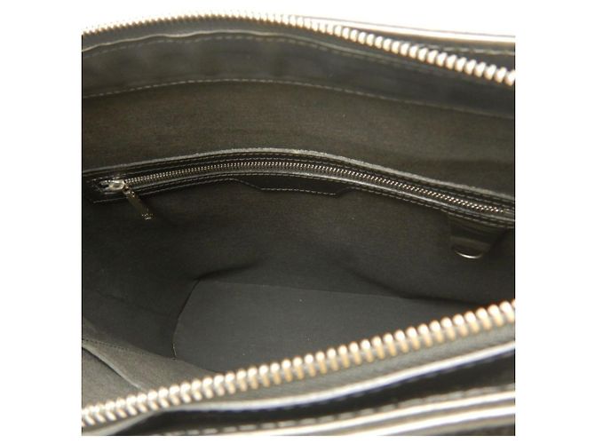 Borsa Tote Louis Vuitton Monogram Mat Wilwood Noir Nero Monogramma - vista 4