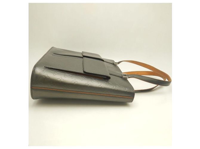 Borsa Tote Louis Vuitton Monogram Mat Wilwood Noir Nero Monogramma - vista 5