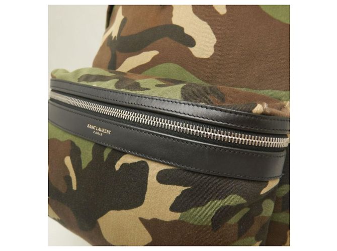 Zaino City Camouflage Yves Saint Laurent - vista 9