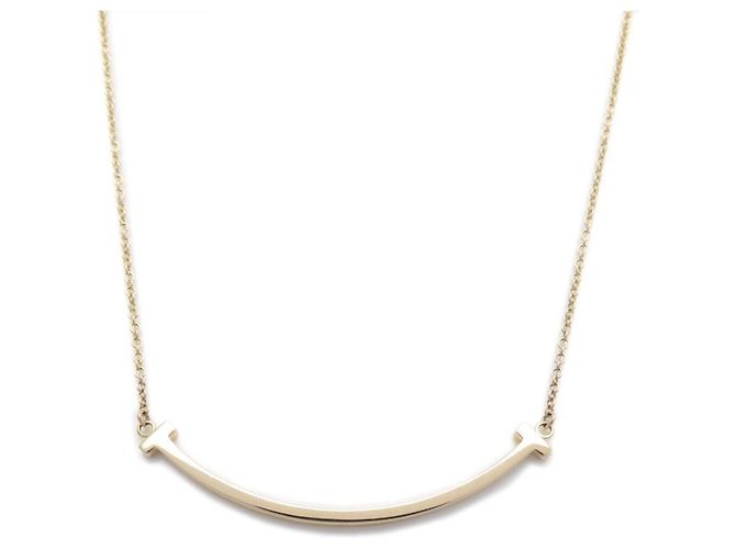 Collana Tiffany & Co. T Smile Small in oro rosa - vista 2