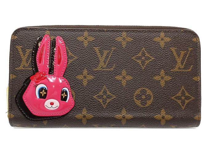Cartera larga Louis Vuitton Animogram Castaño - vista 2